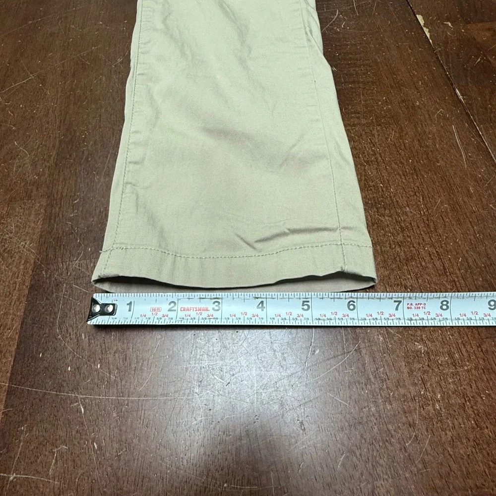 Birddogs Lined Chino Pants Mens 32x30 Khaki Stretch Performance Trousers